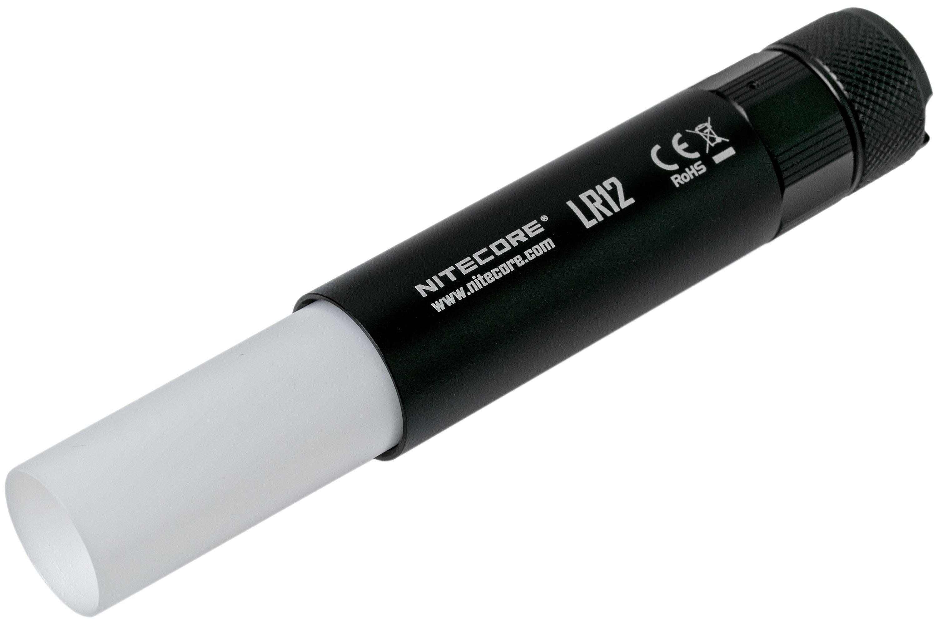NiteCore LR12 Cree XP-L HD V6 LED  2-IN-1 Lantern Flashlight Torch+3500 Battery